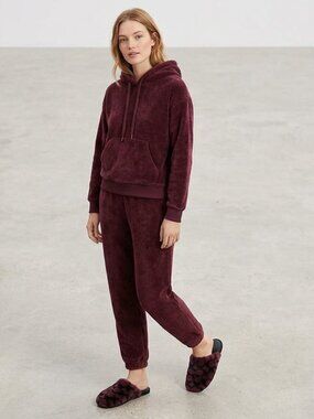 Coach BNWT Merlot Slipper In Signature Shearling Size 11 Style #CCO69